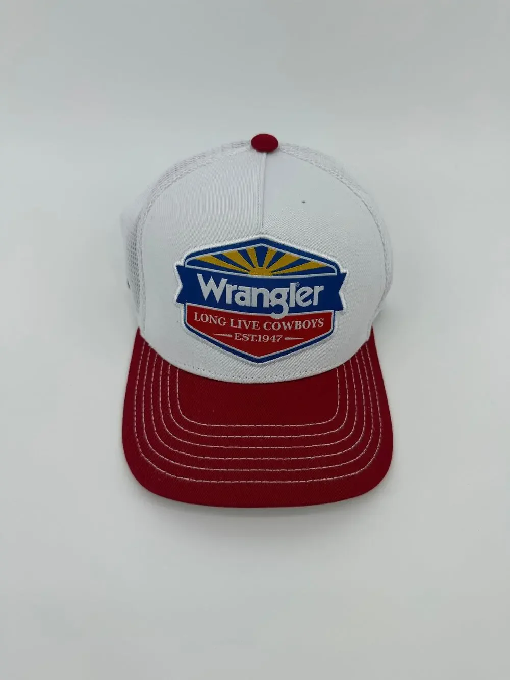 Mesh trucker cap, Wrangler Long Live Cowboys, snapback